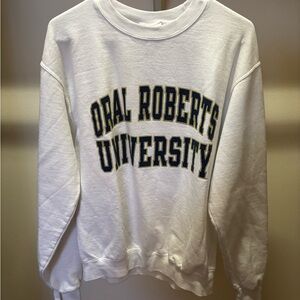 MEDIUM WHITE VINTAGE CREWNECK